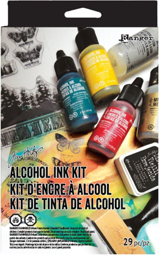 Ranger InkKit THoltz Distress Alcohol Ink Kit 29pc