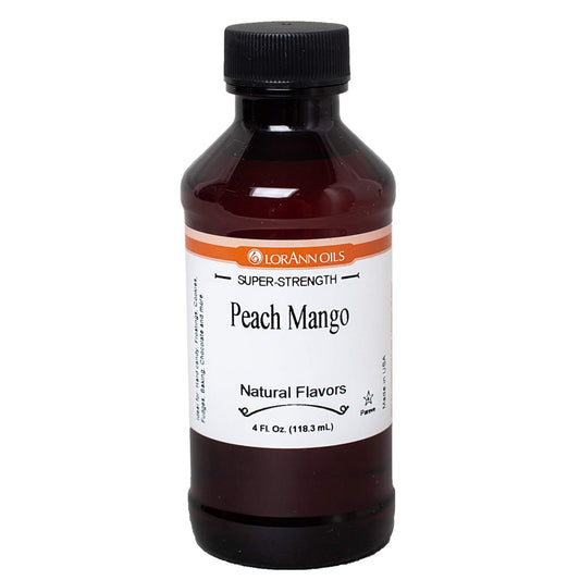 LorAnn Peach Mango SS Flavor, 4 ounce bottle