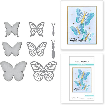 SPELLBINDERS PAPERCRAFTS, INC SPELLBINDRS Designer Deli BFLY, Bronze