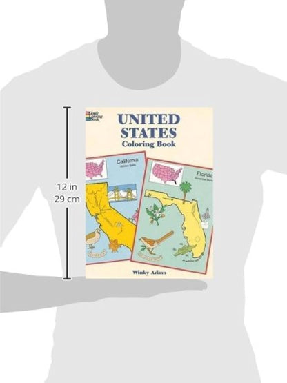 United States Coloring Book (Dover American History Coloring Books)