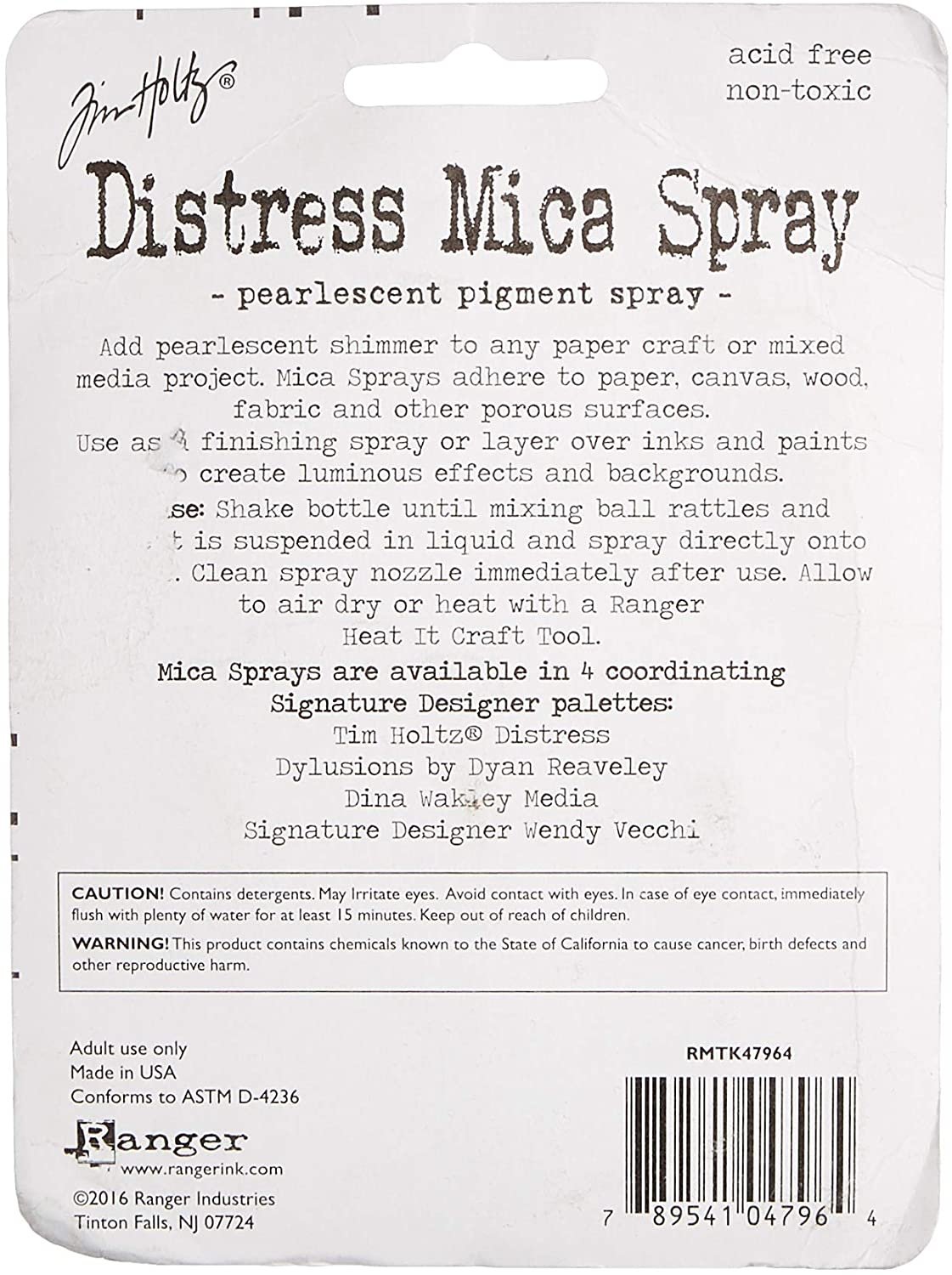 Ranger Tim Holtz Distress Mica Spray Set 3-piece, 1 Ounce