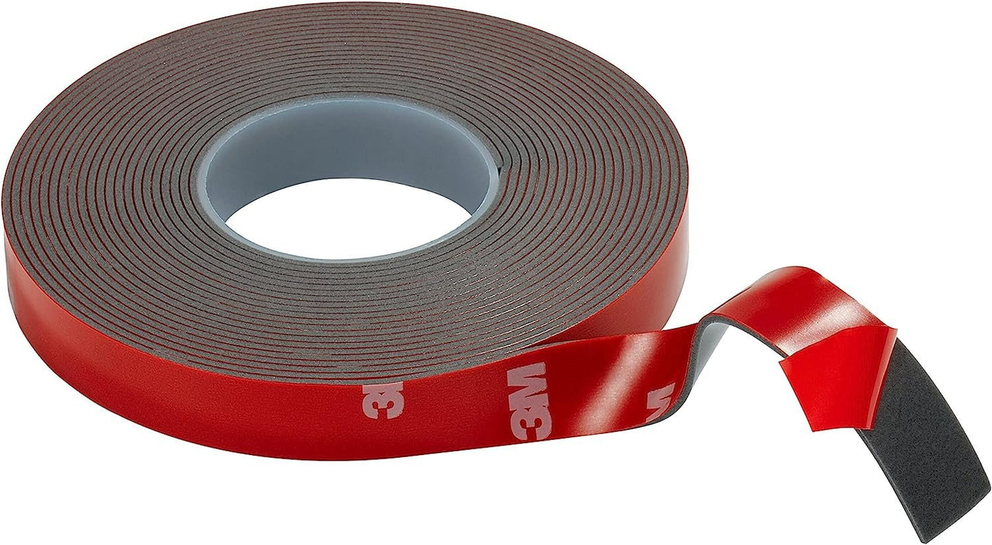 3M Super Strength Molding Tape, 03615, 7/8 in x 5 ft