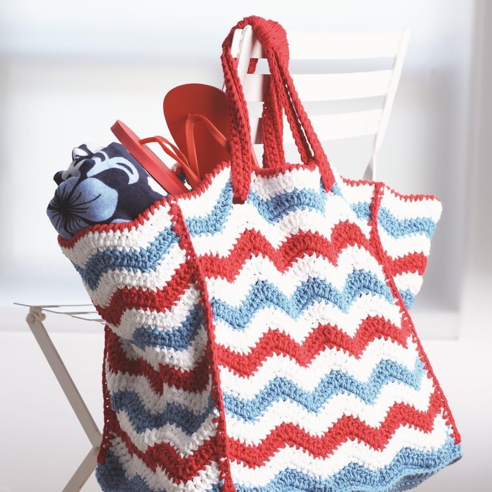 Lily Sugar'n Cream Cotton Cone Yarn, White , 1 Cone, 14 oz (Pack of 1)