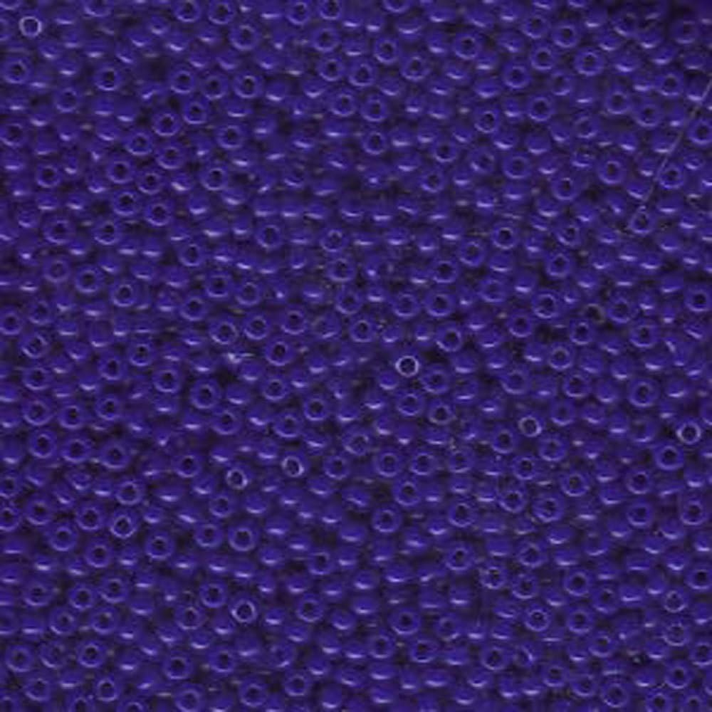 Cobalt Blue Opaque Miyuki Japanese round rocailles glass seed beads 11/0 Approximately 24 gram 5 inch tube