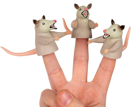 Mcphee 3 Pack Finger Possums Finger Puppets