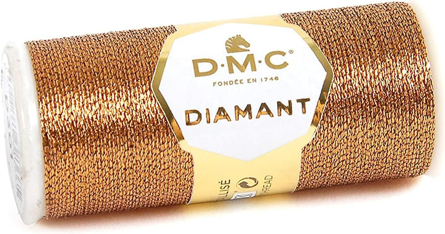 DMC Diamant Metallic Needlework Thread, 38.2-Yard, Copper