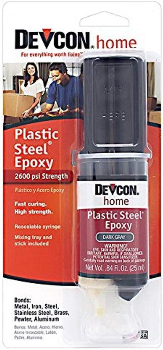 Devcon 62345 Plastic Steel Epoxy - 25 ml Dev-Tube