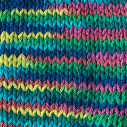 Lily Sugar'n Cream Super Size Ombres Yarn, 3 oz, Psychedelic, 1 Ball