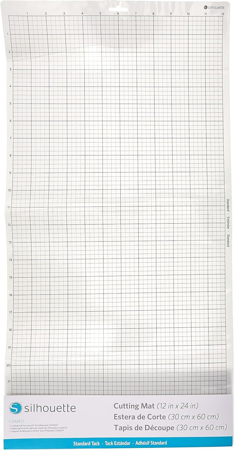 Silhouette America CUT-MAT-24-3T Cameo Cutting Mat, White