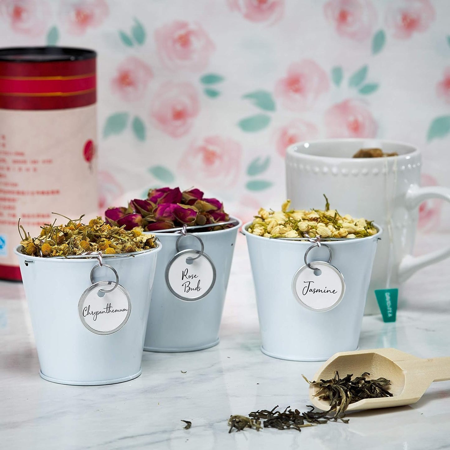 Avery Metal Rim Key Tags 6-Pack