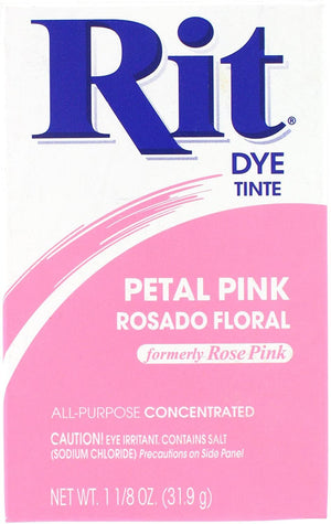 Rit 7 1 Oz Petal Pink Rit Powder Dye