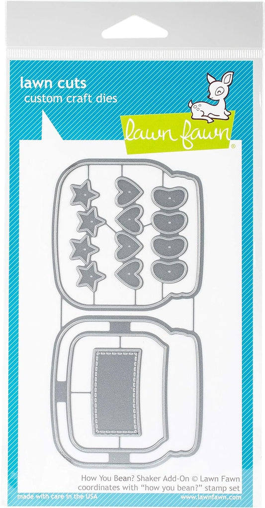 Lawn Fawn Dies - How You Bean? Shaker Add-On (LF1327)