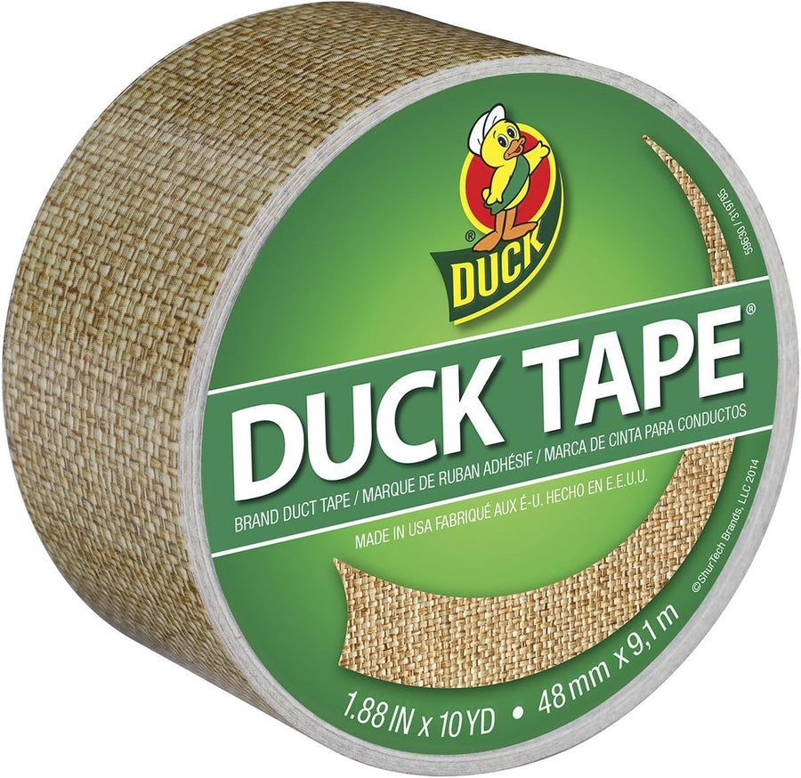 Duck Brand Duck 280410 Printed Duct Tape, Checker, 1.88 Inches x 10 Yards, Single Roll