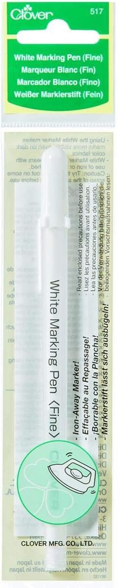 Clover White Marking Fine Pen (517)