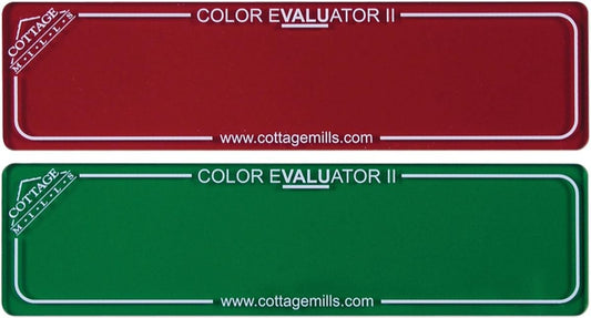 Cottage Mills Color Evaulator II Red and Green Filter