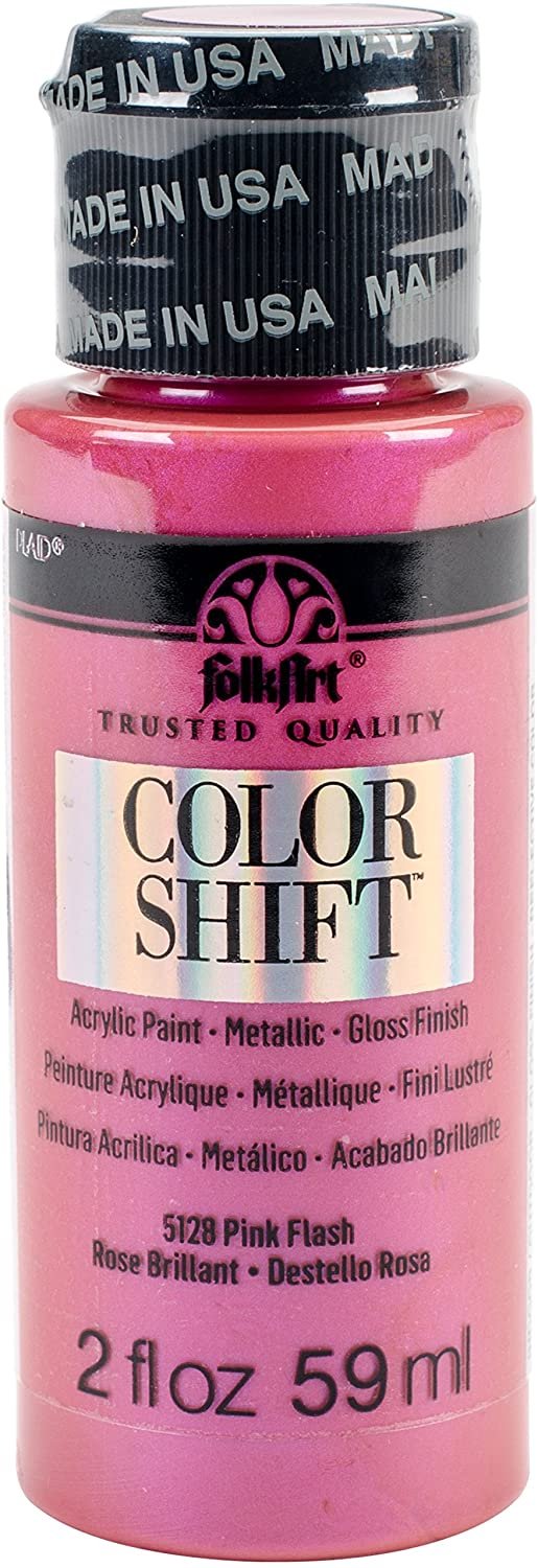 FolkArt Color Shift Acrylic Paint in Assorted Colors (2 ounce), Black Flash