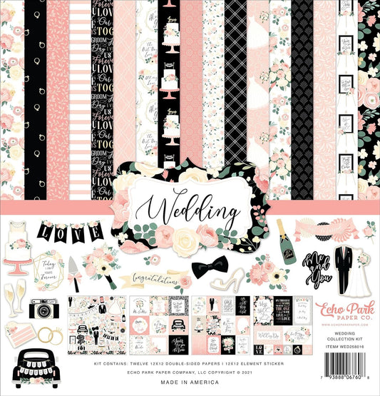 Echo Park Wedding Collection kit, Multi