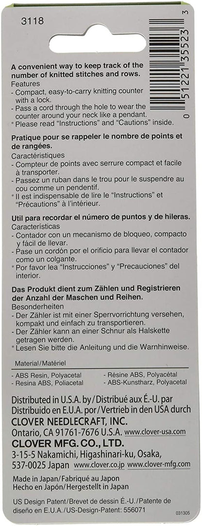 Clover Knitting Stitch Counter Mini Kacha-Kacha (Parent)