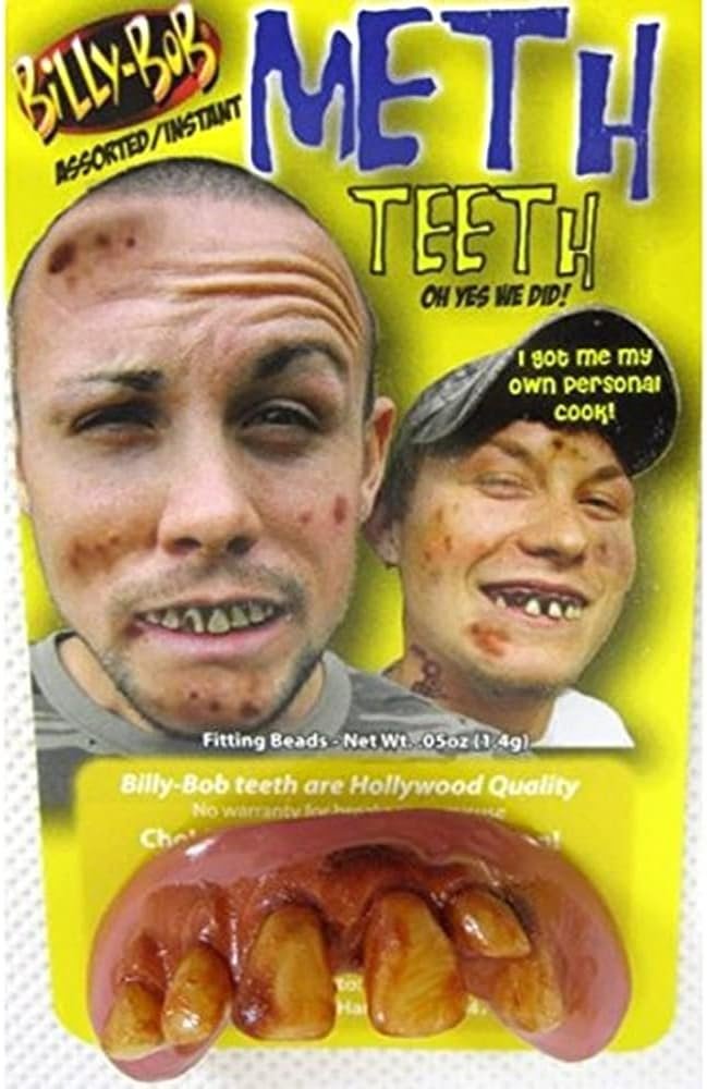 Billy Bob Meth Teeth Novelty Fake