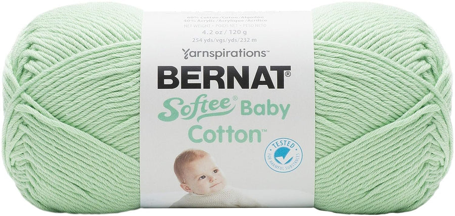 Bernat Softee Baby Cotton YARN, Petal