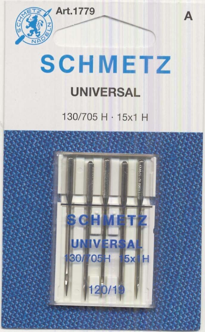 SCHMETZ Universal Machine Needle 19/120, Size 120/19 5/Pkg