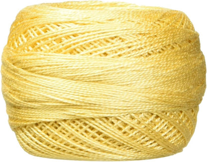 DMC 116 12-676 Pearl Cotton Thread Balls, Light Old Gold, Size 12