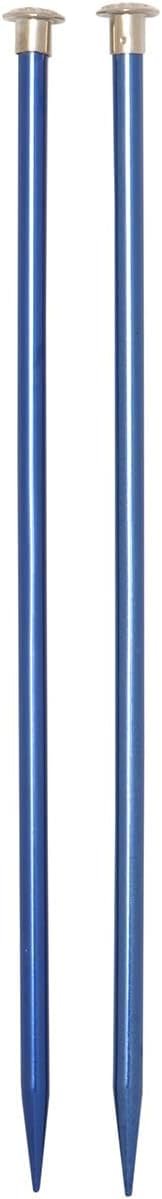 Boye 3216327105M Aluminum Straight Knitting Needles Set, US Size 10.5, 10" L, 2pcs