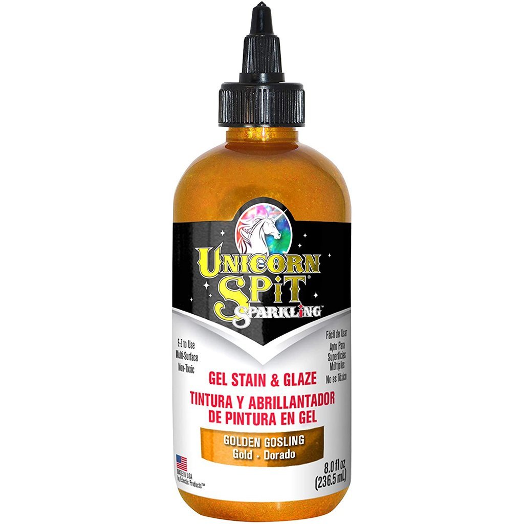 Unicorn Spit Sparkling Wood Stain & Glaze, 8oz. (6 Colors)