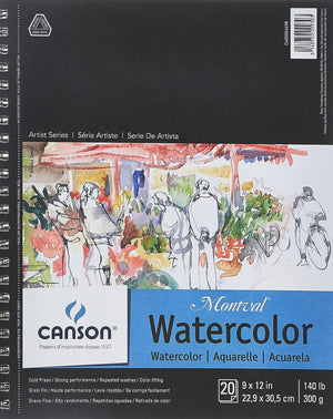 Canson Artist Series Montval Watercolor Paper Pad