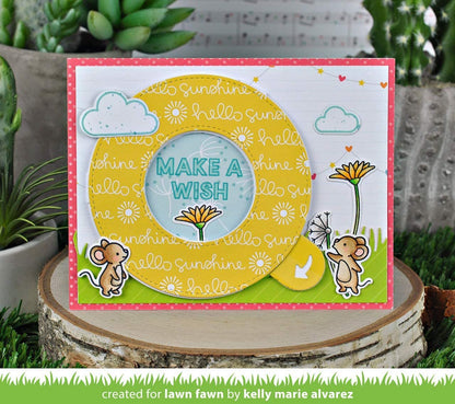 Lawn Fawn Magic Iris Interactive Custom Craft Die and Magic Iris Add-on Custom Craft Die, Bundle of 2 Items (LF2238, LF2239)