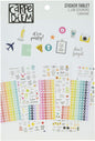 Simple Stories Carpe Diem A5 Sticker Calendar, Multicolor