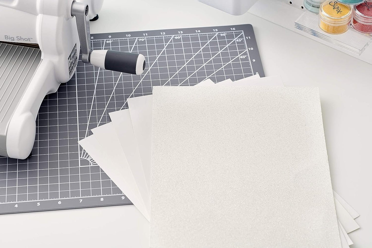 Sizzix Ivory, Surfacez, Surfaces-Opulent Cardstock, 8x11.5 inches, 50 Pack