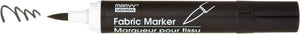 UCHIDA 722-C-1 Marvy Fabric Brush Point Marker, Black