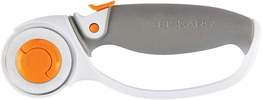 Fiskars 01-005874 Titanium Softgrip Comfort Loop Handle Rotary Cutter, 45mm, Gray
