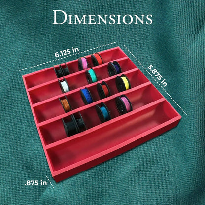 Bobbinsaver Sewing Tools BS2J Saver 2 Jumbo, Red, Holds Up To 70+ Bobbins