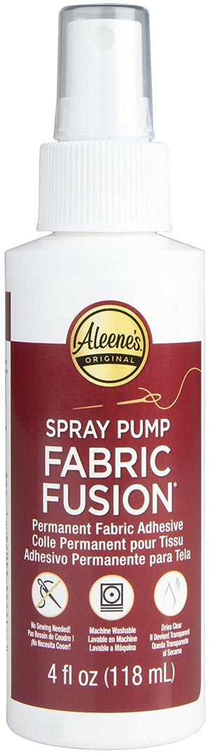 Aleene's 44074 Fusion Pump Spray Fabric Adhesive, Clear