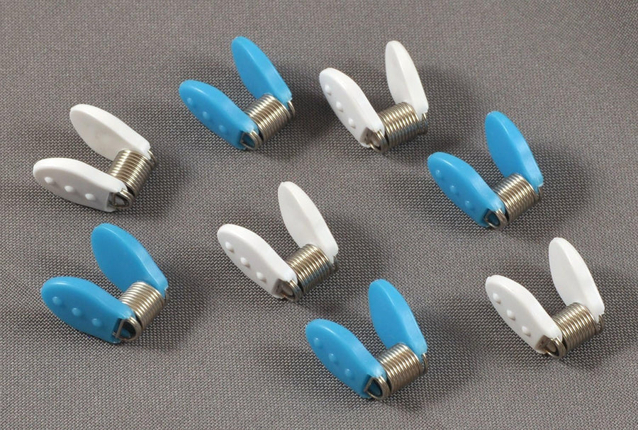 Bead Buddy 8 Piece Bead Bug Mini - Spring Clamps for Beading and Jewelry Making - 8 Mini Bead Bug Spring Clamps Per Package