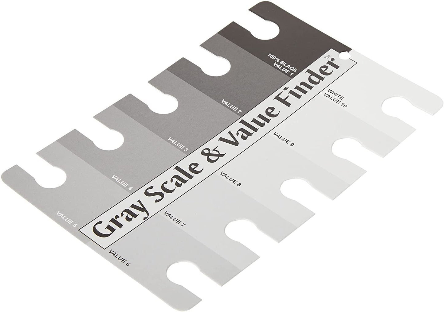 Color Wheel. 245557 3505 Gray Scale and Value Finder