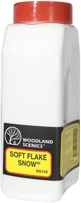 Soft Flake Snow Shaker, 57.7 in3