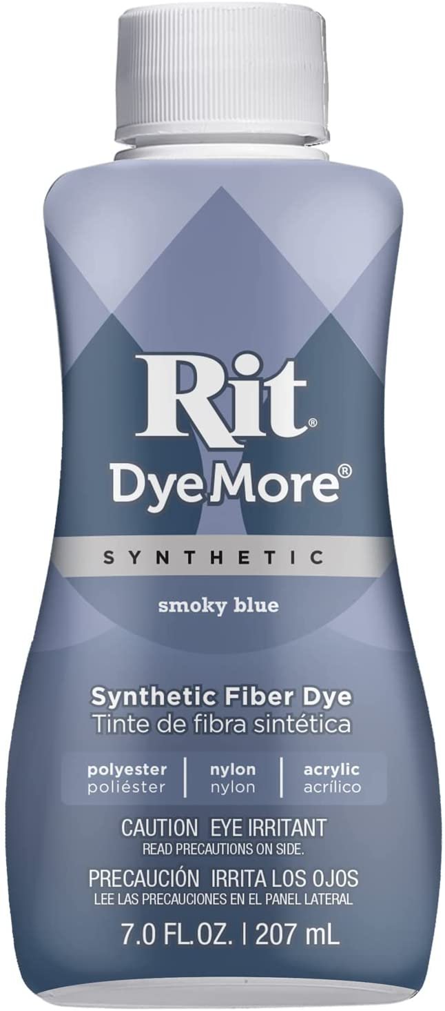 Rit Dye Liquid More Synthetic 7oz- Smoky Blue