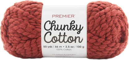 Premier Chunky Cotton, 100% Cotton, Super Bulky, Macrame, Home Decor, Machine Washable