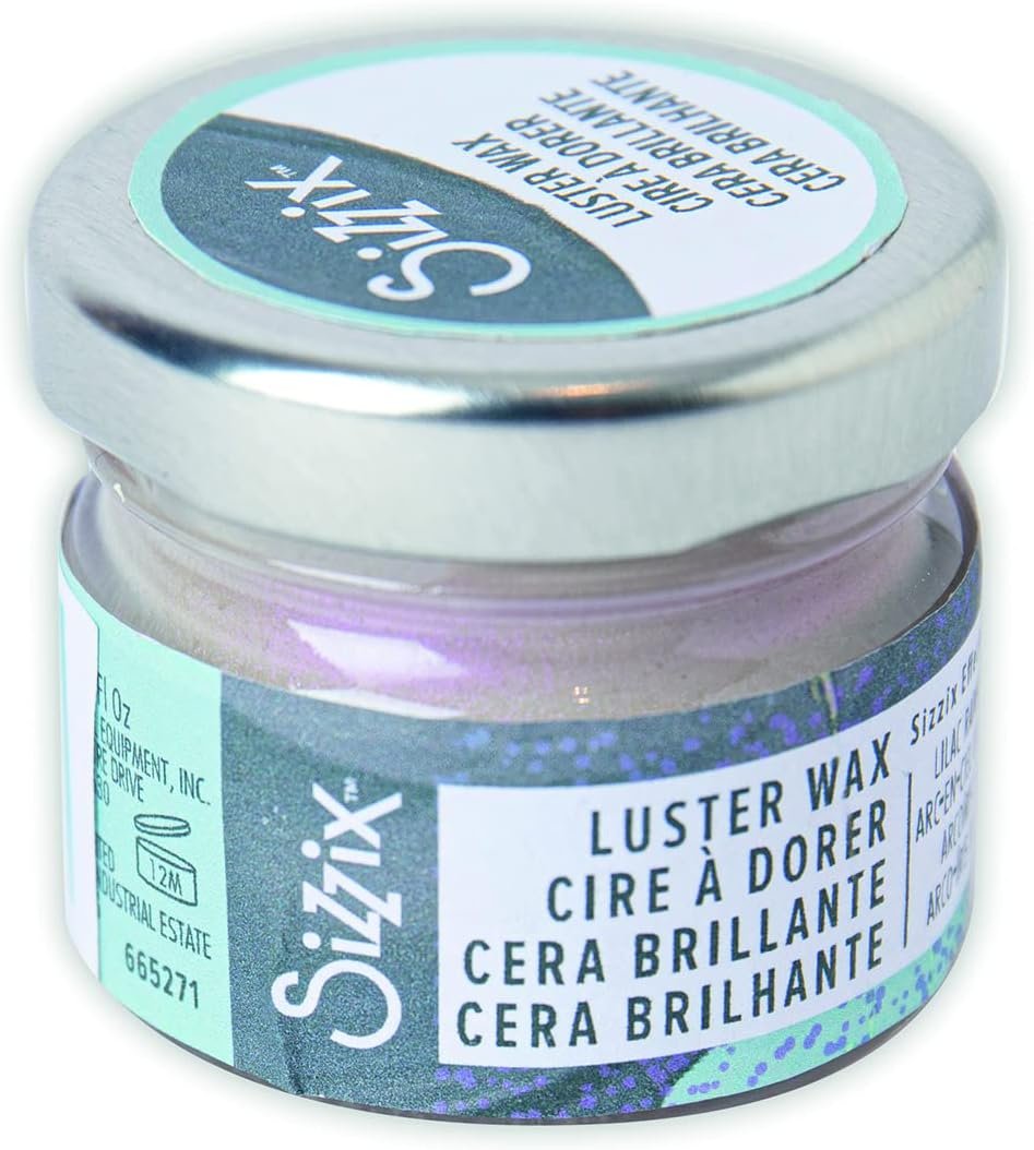 Sizzix Effectz Luster Wax Lilac Rainbow 20ml, 665271, Multicolor
