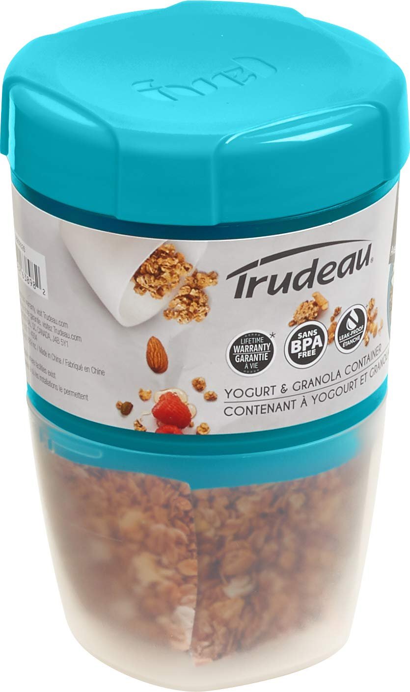 Trudeau Yogurt/Granola Container, Medium, Tropical