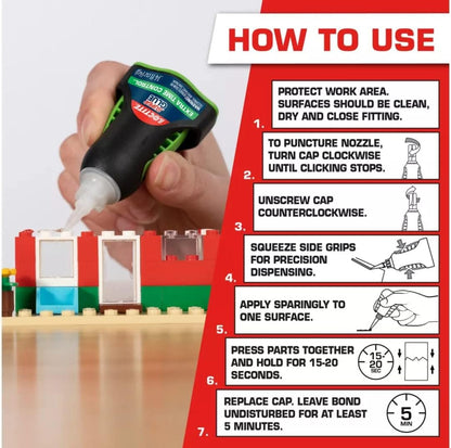 Loctite Extra Time Control Super Glue 4-Gram (1503241)