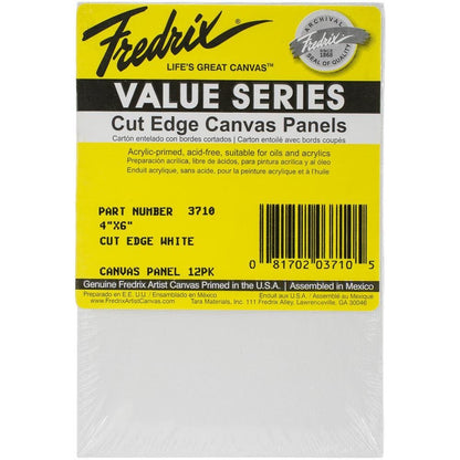 Tara Fredrix Cut Edge Canvas Panels (7 Different Sizes)