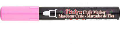 UCHIDA 480-C-F9 Marvy Broad Point Tip Fluorescent Bistro Chalk Marker, Pink