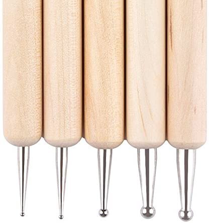 E6000 1-Ounce Jewelry and Bead Adhesive with 4 Precision Applicator Tips for Jewelry Pixiss Art Dotting Stylus Pens 5 pcs Set - Rhinestone Applicator Application Kit
