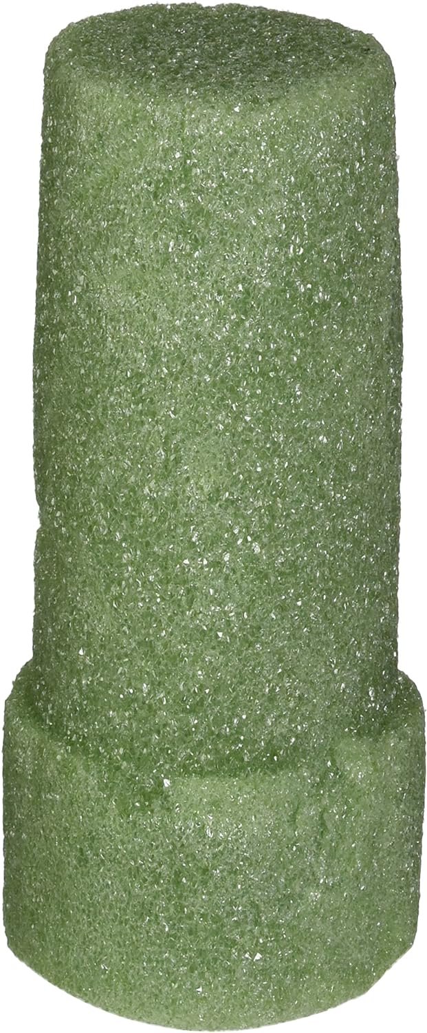 FloraCraft FloraFōM Memorial Vase Insert 3.4 Inch x 8 Inch Green