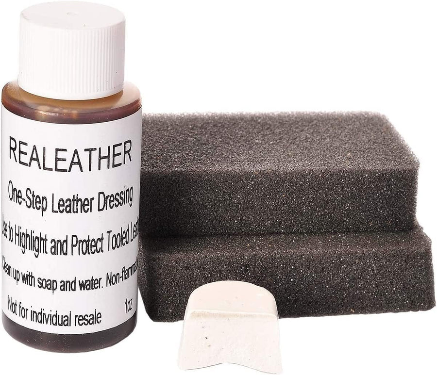 Realeather Explore Leathercraft Kit, Brown