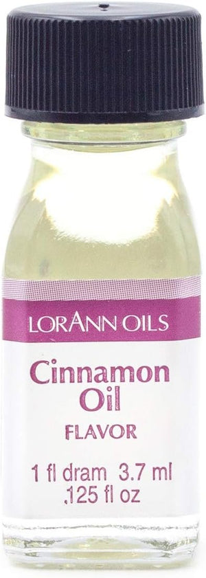 LorAnn Cinnamon Oil SS Flavor, 1 dram bottle (.0125 fl oz - 3.7ml)